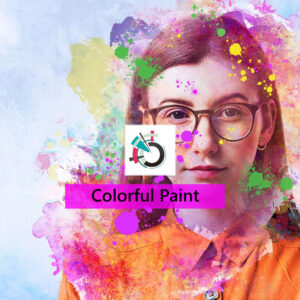 Colorful Paint Digital Image Preset