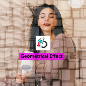 Geometrical Effect Digital Image Preset